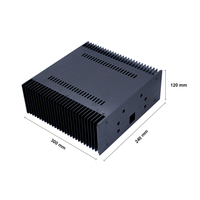 Boîtier amplificateur de puissance de classe a et châssis d'ordinateur, boîte de sortie moderne en aluminium de haute précision, CN;GUA, bzhifi BZ3212A