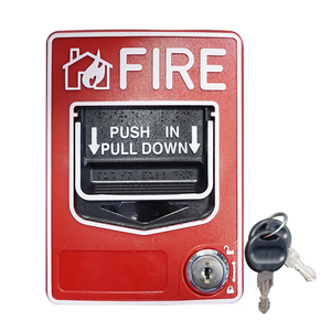 Accessoire de système d'<span class=keywords><strong>alarme</strong></span> <span class=keywords><strong>incendie</strong></span> à bouton-poussoir manuel conventionnel, station de tirage sans fil en ABS de qualité, <span class=keywords><strong>alarme</strong></span> sonore jusqu'à 10 m - Product Image 2