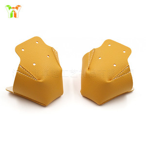 Embouts de patins à roulettes en stock, embouts de patins à roulettes en cuir à deux trous, embouts de remplacement pour enfants et adultes. - Product Image 3