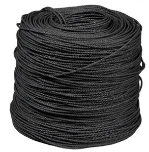 Cuerda Trenzada Negra Reciclada de PP, Cuerda de Embalaje Personalizada, Cuerda de Pesca de Alta Resistencia - Product Image 2