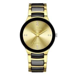 Relojes de Cuarzo de Moda 2023, Último Modelo en Venta, para Hombre y Mujer, Estilo Ejecutivo, Caja de Aleación, Correa de Acero Inoxidable de Dos Colores, con Indicador de Fecha - Product Image 5