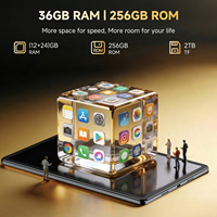 Tablet Fossibot Tab13 Baru Android 15, Layar 11.5" FHD 120Hz, Octa Core, RAM 12GB, ROM 256GB, Dual SIM, Wifi, MTK, untuk Kerja dan Belajar