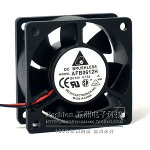 Ventilateur de refroidissement sans balais Delta Afb0612h 60 mm 12 V 0,17 A DC pour châssis - Product Image 1
