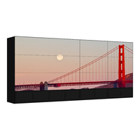 Écran vidéo mural LCD 55 pouces 0,8 mm 188 mm avec cadre 2x3 3x3 4x4