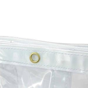 Venta al por mayor impermeable porche patio <span class=keywords><strong>lonas</strong></span> de vinilo transparente 10 pies x 16 pies 20 mil carpa transparente lluvia lona rollo - Product Image 4