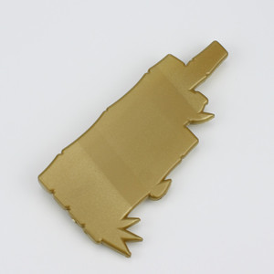 Golden Bamboo Cake Topper Plastic Reusable Birthday Decoration Ornament Rectangle Shape - Product Image 3