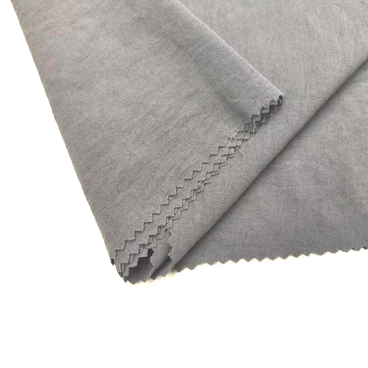 ผ้าเครปแบบย่นทำจากโพลีเอสเตอร์ผ้าเครประบายอากาศสำหรับชุดเดรส