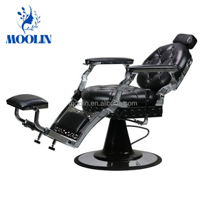 Silla de Barbero Reclinable MOOLIN, Personalizada, Resistente, Profesional, Plegable, Moderna, Negra, para Salón de Belleza, para Hombres, para Escuela - Product Image 2