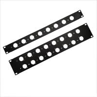 Panneau de châssis de serveur LICHUAN, panneau vierge en métal découpé pour rack de serveur, panneau de châssis d'amplificateur audio, panneau de rack 1U à 12 trous