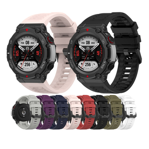 Bracelet en silicone pour <span class=keywords><strong>AMAZFIT</strong></span> <span class=keywords><strong>T</strong></span>-<span class=keywords><strong>Rex</strong></span> <span class=keywords><strong>2</strong></span> Bracelet de remplacement officiel avec outil pour Huami <span class=keywords><strong>Amazfit</strong></span> <span class=keywords><strong>T</strong></span>-Rex2 Bracelet de remplacement officiel - Product Image 2