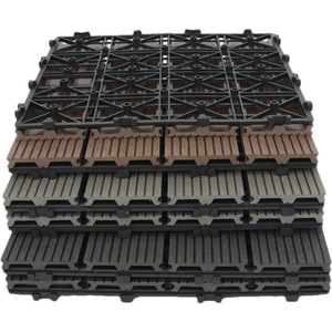 Dalles de <span class=keywords><strong>terrasse</strong></span> en WPC modernes à faire soi-même, écologiques, imperméables, antidérapantes, revêtement de sol durable, <span class=keywords><strong>terrasse</strong></span> extérieure, patio, jardin - Product Image 2