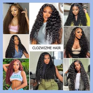 15A Echthaar-Extensions aus unbehandeltem Haar eines einzelnen Spenders, 100 % menschliches Haar, Deep Wave, maschinell doppelt gewebt, Großpackung, kann dauergewellt werden, für schwarze Frauen - Product Image 6