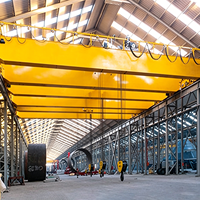 Grúa Puente Eléctrica de Doble Viga de Gran Capacidad de Elevación (100-400 Toneladas), Fácil Mantenimiento, para Manejo de Materiales en Talleres