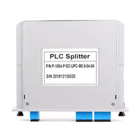 Répartiteur PLC à cassette 1x4 LGX SC/UPC 0,9 mm, carte d'insertion, répartiteur de fibre optique pour FTTH GPON FTTX