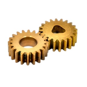 Shenzhen Pabrik Pasokan <span class=keywords><strong>Brass</strong></span> Spur <span class=keywords><strong>Gears</strong></span> Kustom Spur Gear Pinion - Product Image 2