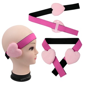 Diadema elástica ajustable con logotipo personalizado para peluca, banda protectora para la oreja, para fijar la peluca <span class=keywords><strong>frontal</strong></span>. - Product Image 1