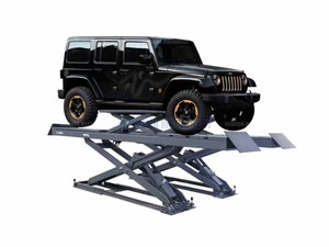 Elevador de Tijera de Alta Velocidad para Autos, Elevador Hidráulico Eléctrico de Baja Altura y Elevación Rápida - Product Image 1