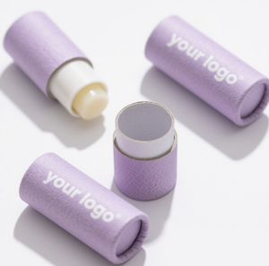 Custom Biodegradable Cardboard Lip Balm Tube, Wholesale Round Kraft <b>Paper</b> <b>Packaging</b> Container - Product Image 1