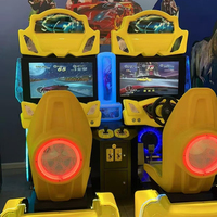 Arcadeclassic – Machine de jeu d'arcade de course à monnayeur, version anglaise, pour deux joueurs, personnalisable, durable, multicolore