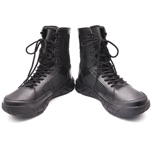Botas de Combate Ligeras de Cuero y Gamuza TSB01-1 con Suela de Goma y EVA, Orificios de Ventilación - Product Image 4