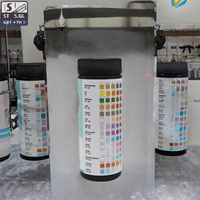 Kit de test d'eau de haute qualité 16 en 1, pH pour bandelettes de test incluses pour l'eau du robinet, la piscine, l'analyse de la dureté, du chlore
