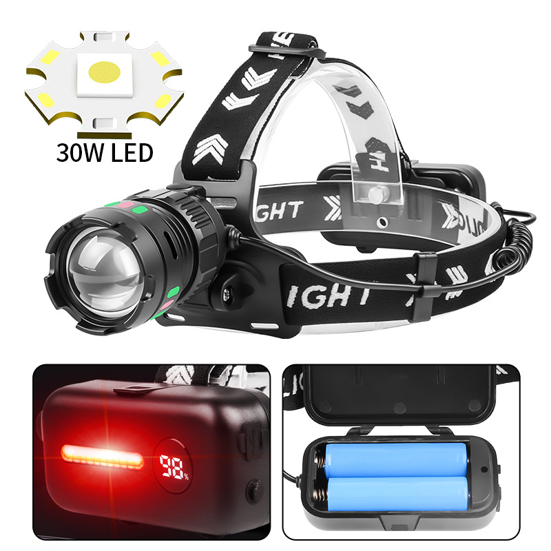 Câble USB pour lampe frontale laser blanche 3669 (piles non incluses)