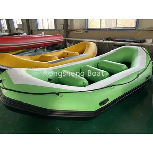 1.2mm PVC 15ft Inflatable whitewater sông bè nổi Ống bè thuyền