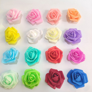 Fleurs artificielles 5 cm Rose en mousse PE 50 pièces/sac - Product Image 4