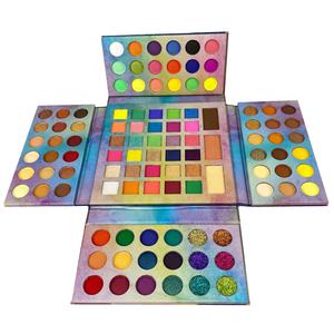 Vente en gros de nouveaux produits cosmétiques Big Makeup Beauty PASTEL Paradise 105 couleurs Big High Pigment Eyeshadow Palette - Product Image 1