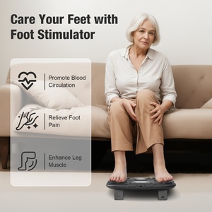 Unità di TENS portatile personalizzata per la fisioterapia sollievo dal dolore EMS stimolatore muscolare del piede decine di elettrodi pad attrezzatura per la terapia - Product Image 4