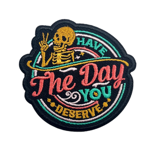 Phương Tây Vá Thêu Biểu Tượng Vui Các Bản Vá Lỗi Với Móc Và Vòng Lặp Thích Hợp Cho Tự Làm Trang Trí Ba Lô, Mũ Và Áo Khoác - Product Image 4