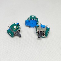 Stick analogique 3D de remplacement pour PS4, stick de pouce filaire en plastique pour PS5, pièces de réparation de manette, vente en gros d'usine, pièces de jeu