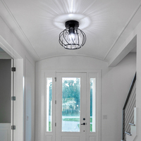 Lustre de plafond en cristal moderne personnalisé en usine avec douille E27 E26 pour couloir, allée, îlot de cuisine et éclairage de hall