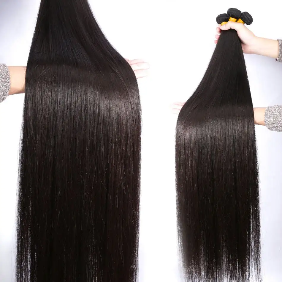 Unprocessed Virgin Human Hair Bundles Cuticle Aligned Double Drawn Natural Hair Extensions Indian Bundle Deals Raw Hair Vendors