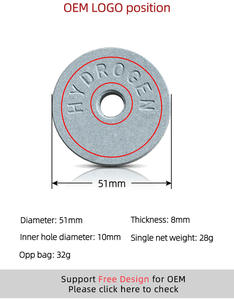 2 قطعة/علبة من كرات وأقراص السيراميك الألومينا لتنقية مياه الشرب القلوية الغنية بالهيدروجين السالب - Product Image 5