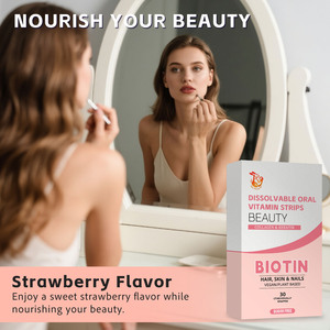 Bandelettes buccales de biotine de qualité industrielle : Améliore l'élasticité de la peau et favorise la croissance rapide des cheveux – Compléments buccaux à dissolution rapide pour le soutien beauté - Product Image 5