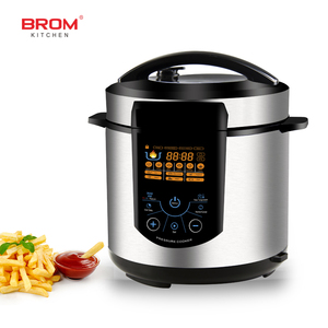 <span class=keywords><strong>Olla</strong></span> a Presión Digital Inteligente Grande de 8 y <span class=keywords><strong>10</strong></span> Cuartos con Logotipo Personalizado, 1350W, 12 en 1, 70KPa, Placa de Acero Laminado en Frío - Product Image 1