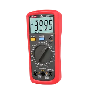 UNI-T UT39C+ Manual Range Digital Multimeters -40C-1000C Thermometer Voltmeter Ammeter Multi Testers