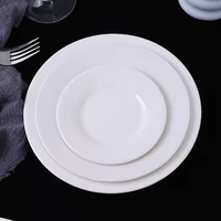 Prix de gros Assiettes et vaisselle en céramique blanche pour restaurant hôtel Vaisselle pour usage quotidien