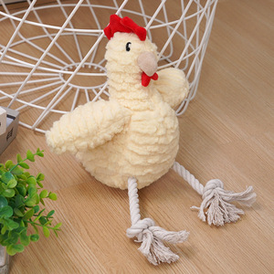 Jouets pour chiens, jouets à mâcher durables, jouets amusants, peluches nettoyantes pour les dents, chiens Teddy, Corgis, chiens de petite et moyenne taille, fournitures pour animaux de compagnie - Product Image 1