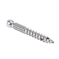 Postes de tornillo cónico Dental chapados en oro para recambios de relleno de conducto radicular tornillos de tachuela de hueso de uñas Material de titanio Cnc Dental