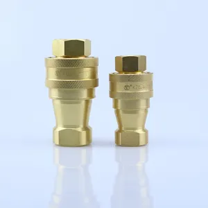 Fitting Hose Connector KZD Hydraulic Brass Quick Hose Fitting Connector