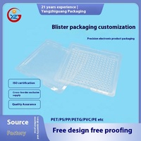 OEM & ODM Clear PET Precision Electronics Blister Tray Vacuum Formed for Smart Watches and Speakers for Consumer Electronics