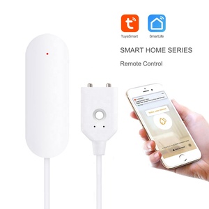 Sensor de inundación de agua inalámbrico <span class=keywords><strong>para</strong></span> uso doméstico, alarmas de casa inteligente Tuya, fabricante de PST-WW002 - Product Image 2