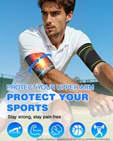Protège-coudes tricotés à compression pour haltérophilie et sports – Manchon de protection pour adultes – Offre spéciale