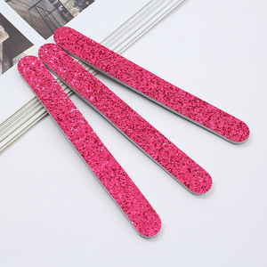 Mini lime à ongles colorée, bande de polissage éponge jetable, tampon exfoliant pour manucure, pédicure et soins des ongles - Product Image 2