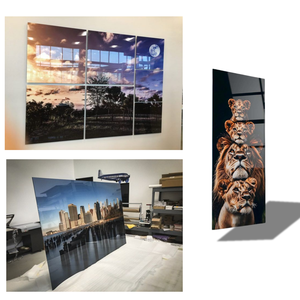 Enseigne décorative personnalisée en acrylique mica imprimée UV pour la décoration intérieure, l'image de marque des bureaux, les cafés, les restaurants, les spas et les magasins de détail - Product Image 3