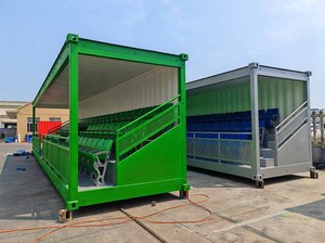 Modular Portable Metal Grandstand with <b>Cushions</b> for Football Stadiums VIP Seating Temporary Events for Sale - Product Image 6