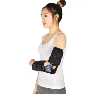 Dapat disesuaikan aluminium Aloi Orthotics siku belat dukungan lengan pelurus cocok untuk pria cubiti terowongan <span class=keywords><strong>Distal</strong></span> <span class=keywords><strong>Humerus</strong></span> sabuk siku penjepit - Product Image 1