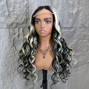 Bán Buôn Tùy Chỉnh Màu Sắc Trinh Nữ Brazil Tóc Con Người Ren Phía Trước Tóc Giả Trong Suốt HD 613 Tóc Vàng Tóc Con Người Ren Phía Trước Tóc Giả - Product Image 2